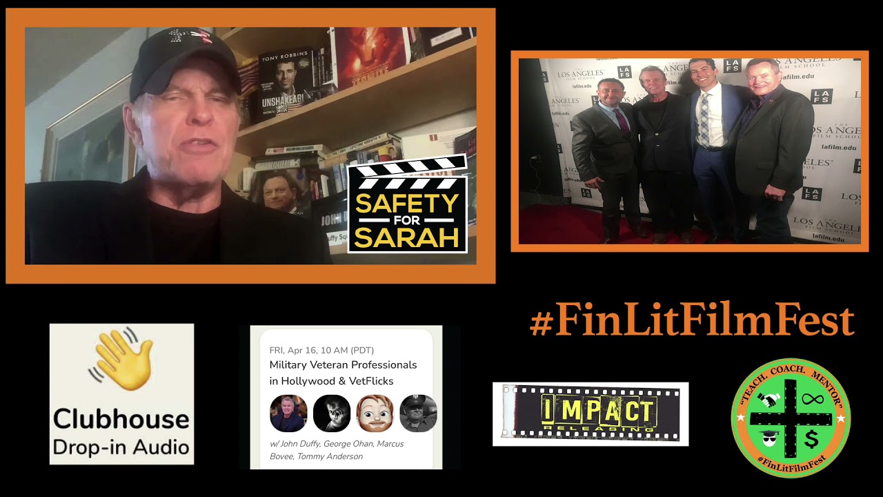 John Duffy hosts Clubhouse and supports Financial Literacy Film Festival 2021