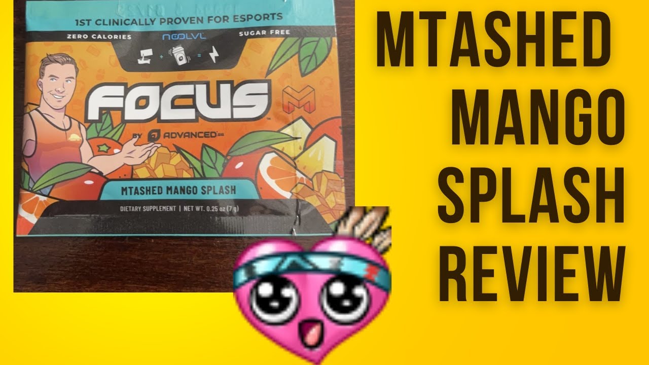 AdvancedGG Focus MTashed Mango Splash Taste Test Review