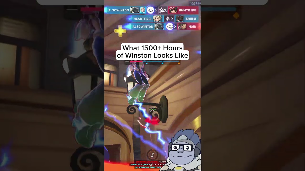 They Call Me The Best Winston For a Reason 🐒 | Winton_OW2 on #Twitch
