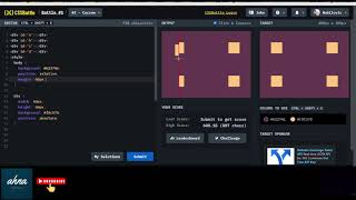 learn css by practicing | css battle challenge #2 Carrom