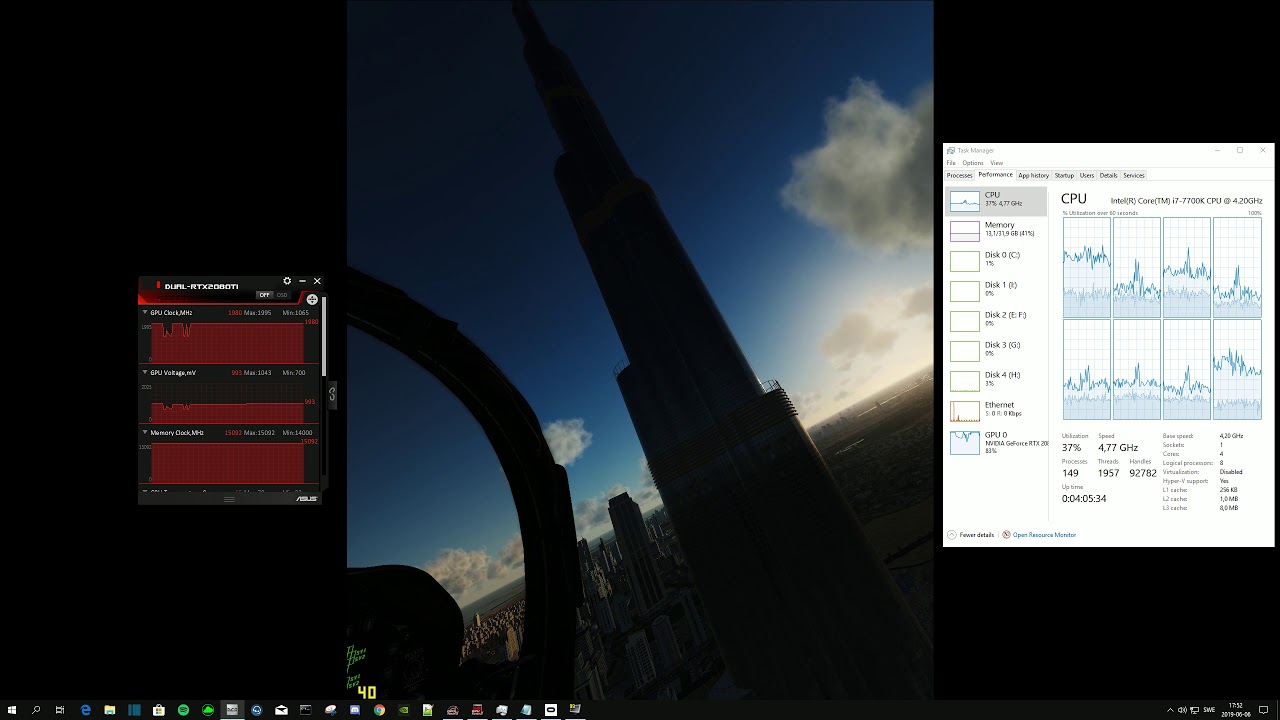 DCS World 2.5.5.3 OB with RTX 2080 TI VR High settings