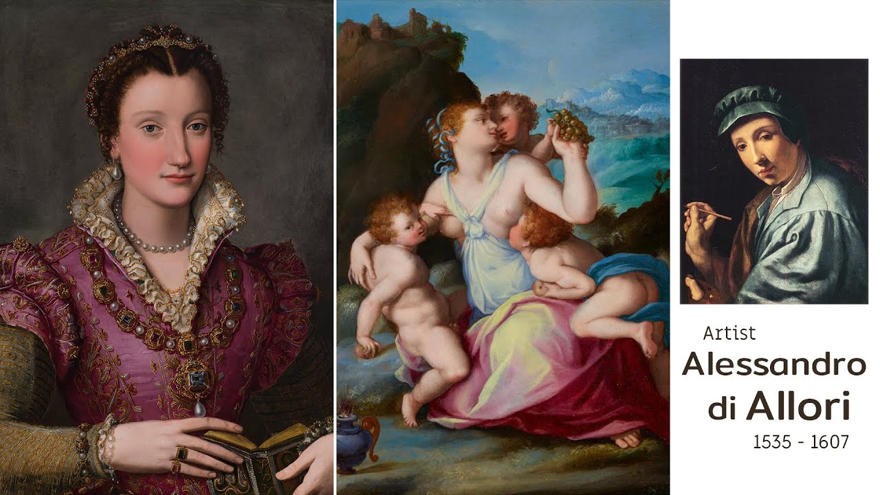 Artist Alessandro Allori (1535 - 1607) | Italian Portrait Painter | WAA