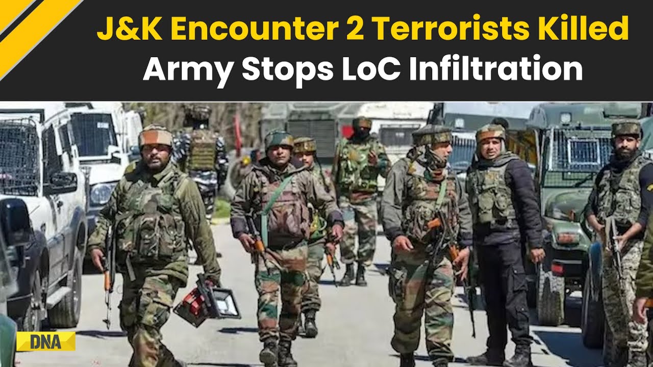 J&K Encounter: Army Thwarts Infiltration Along LoC; Two Terrorists Neutralized in Kupwara, J&K
