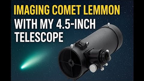 I Captured the Comet C/2025 A6 (Lemmon), it