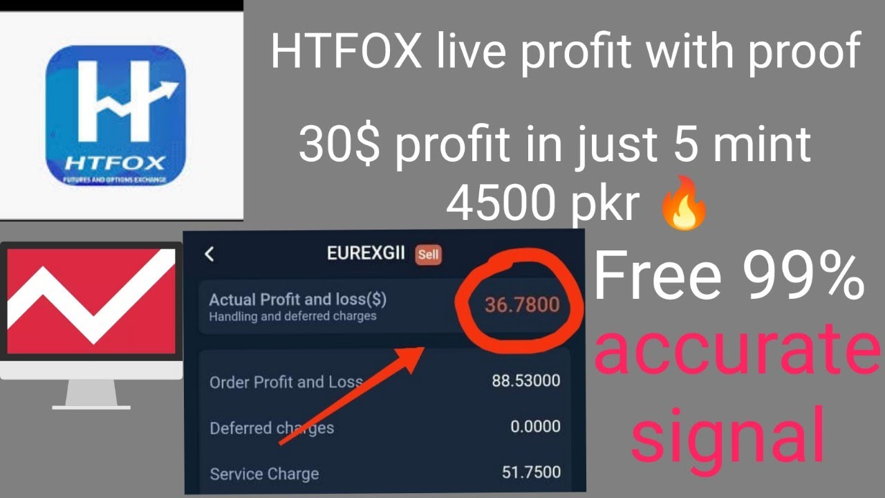 HTFOX live trading with 3000 $ live profit with proofs