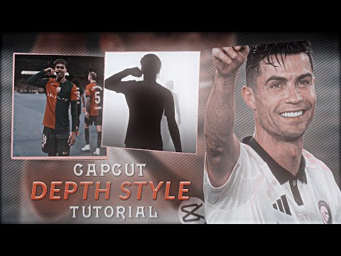 Viral Football "DEPTH STYLE" Trend Tutorial in CapCut। Depth style tutorial
