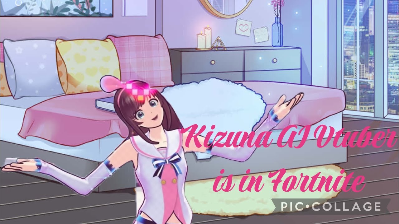 Kizuna AI Vtuber is in Fortnite! Two skins, back blings and jam tracks! 💕