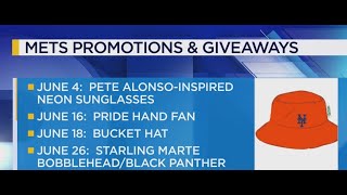 PIX11 Weather Day at Citi Field: Mets promo items preview