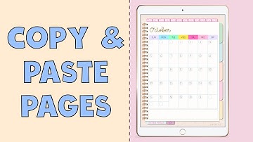 💖 How to Copy & Paste Pages in Goodnotes 6 ✨