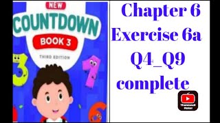 oxford || new countdown book 3 third edition || chapter 6 || Exercise 6a ||Q4_Q9 | solved completely