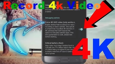 How To Record 4K Video Your Any Android Mobile 📱