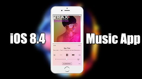 iOS 8.4 Brand New Music App Redesign!