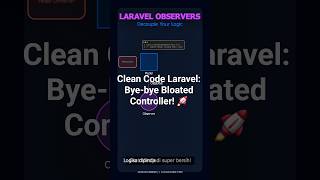 Otomasi Side-Effect dengan Laravel Observers! 👁️ #laravel #coding