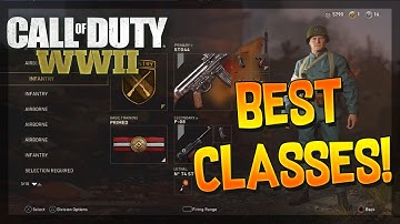 COD WW2 -  BEST Class Setup for Beginners! (Call of Duty: WW2 Best Class Setup)