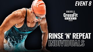 Event 8, Rinse 'N' Repeat-2022 NOBULL CrossFit Games