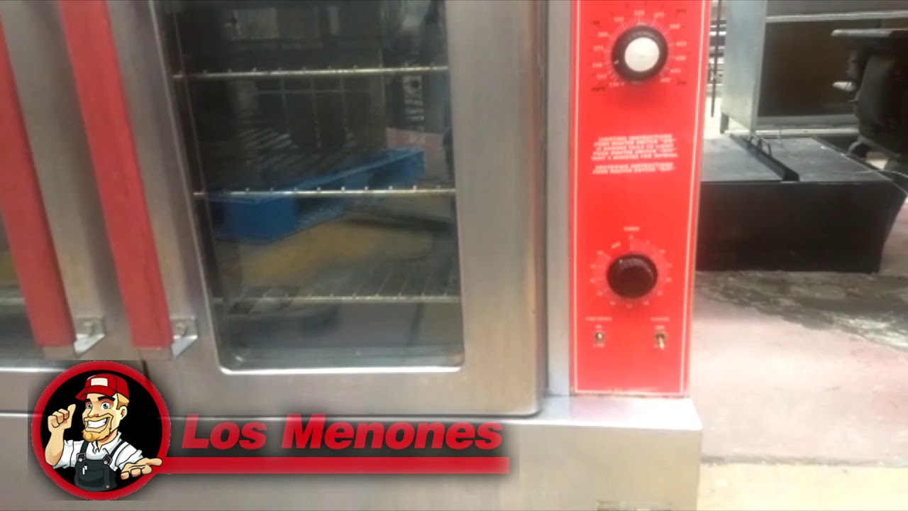 Horno de convección Vulcan ! - YouTube