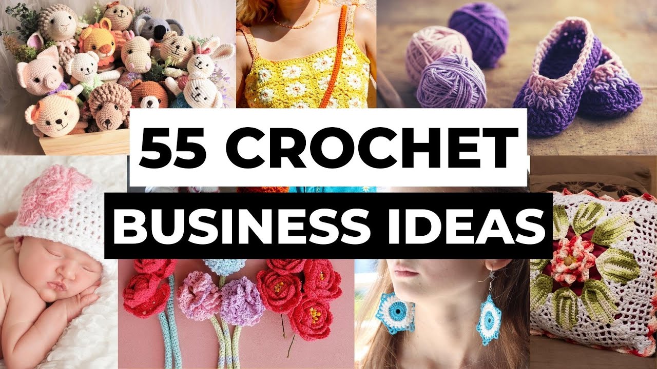 Crochet Items that sell best in April- Crochet Business Tips - A Crafty  Concept