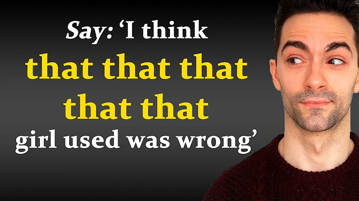 THAT: Strong And Weak Form Of THAT In English | Connected Speech In English – The SCHWA Sound