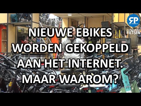 NIEUWE EBIKES WORDEN GEKOPPELD AAN HET INTERNET, MAAR WAAROM?