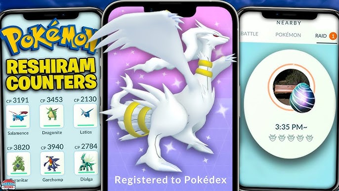 GO Field Guide on X: Shiny Zekrom, Kyurem & Reshiram #PokemonGO   / X