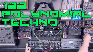 133 Polynomial Techno Workout Cirklon Fusion System 2 DB-01 Octatrack El Cap Mercury7 Analog Heat