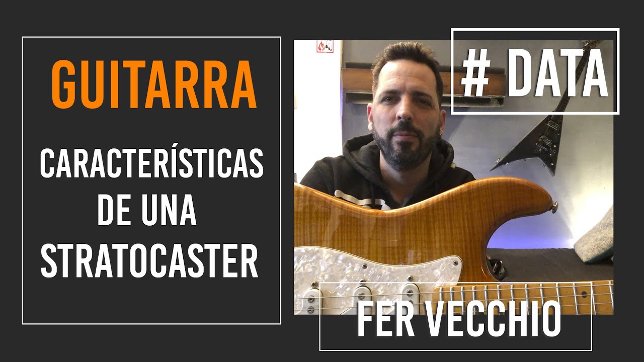 Características y detalles de una Guitarra Stratocaster/ Fer Vecchio (#  DATA) - YouTube