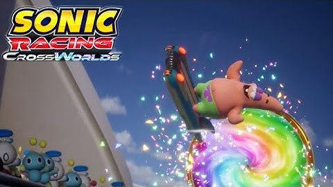 Patrick The Starfish Sonic Racing Crossworlds Gameplay (Xtreme Gear)