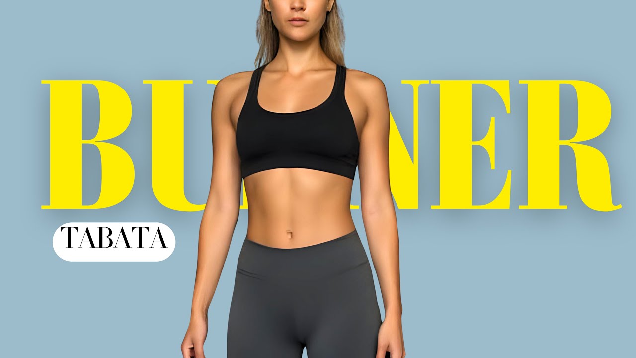 BURN FAT in 20 Minutes | Total Body Tabata HIIT Workout at Home | No Equipment | Intense & Fun