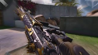 M4 Black Gold Royal in COD Mobile...