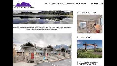 2 minute tutorial how to make a IDX Broker widget with a Listing ID