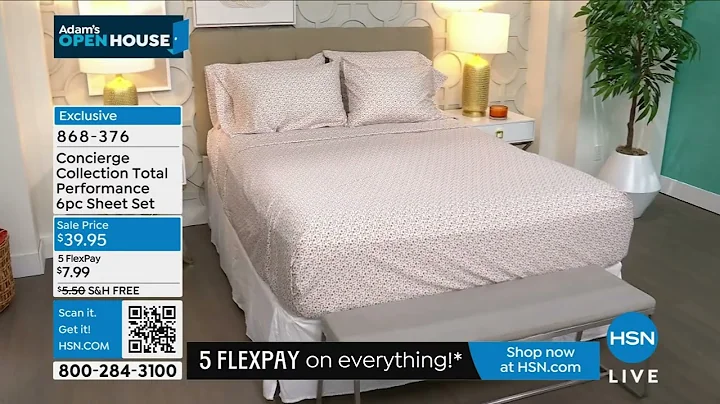 Concierge Collection 6piece Sheet Set