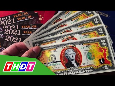 Video Người dân săn lùng tờ 2USD in hình trâu vàng cầu may... - youtube