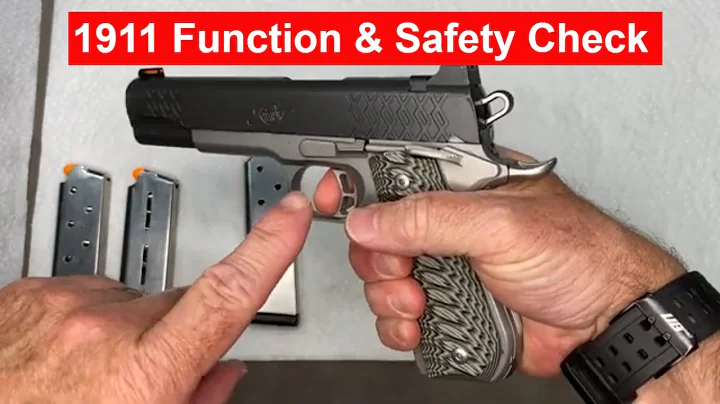 1911 Function & Safety Check #1911