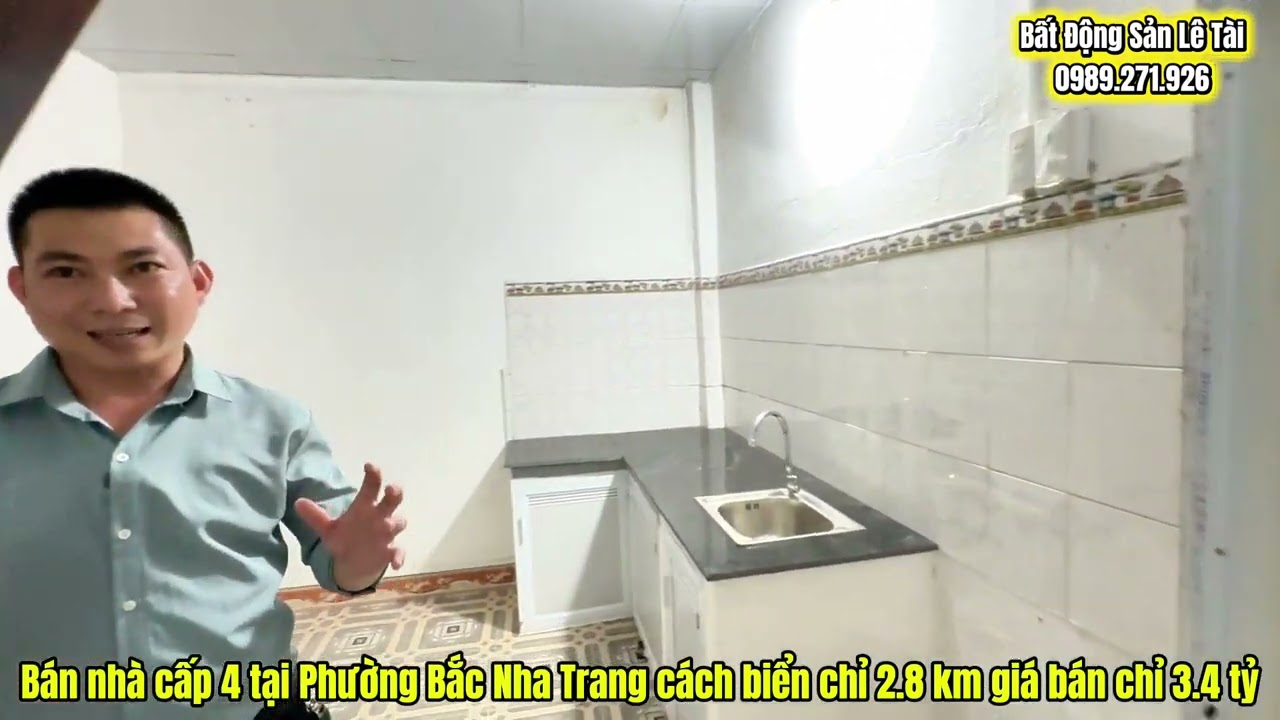 Bán nhà cấp 4 hẻm 77 đường 2/4 Phường Bắc Nha Trang – Ô tô vào tận nơi, khu an ninh