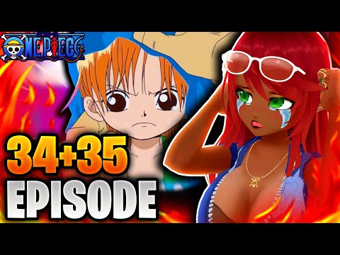 Nami's Backstory! | One Piece Episode 34-35 Reaction