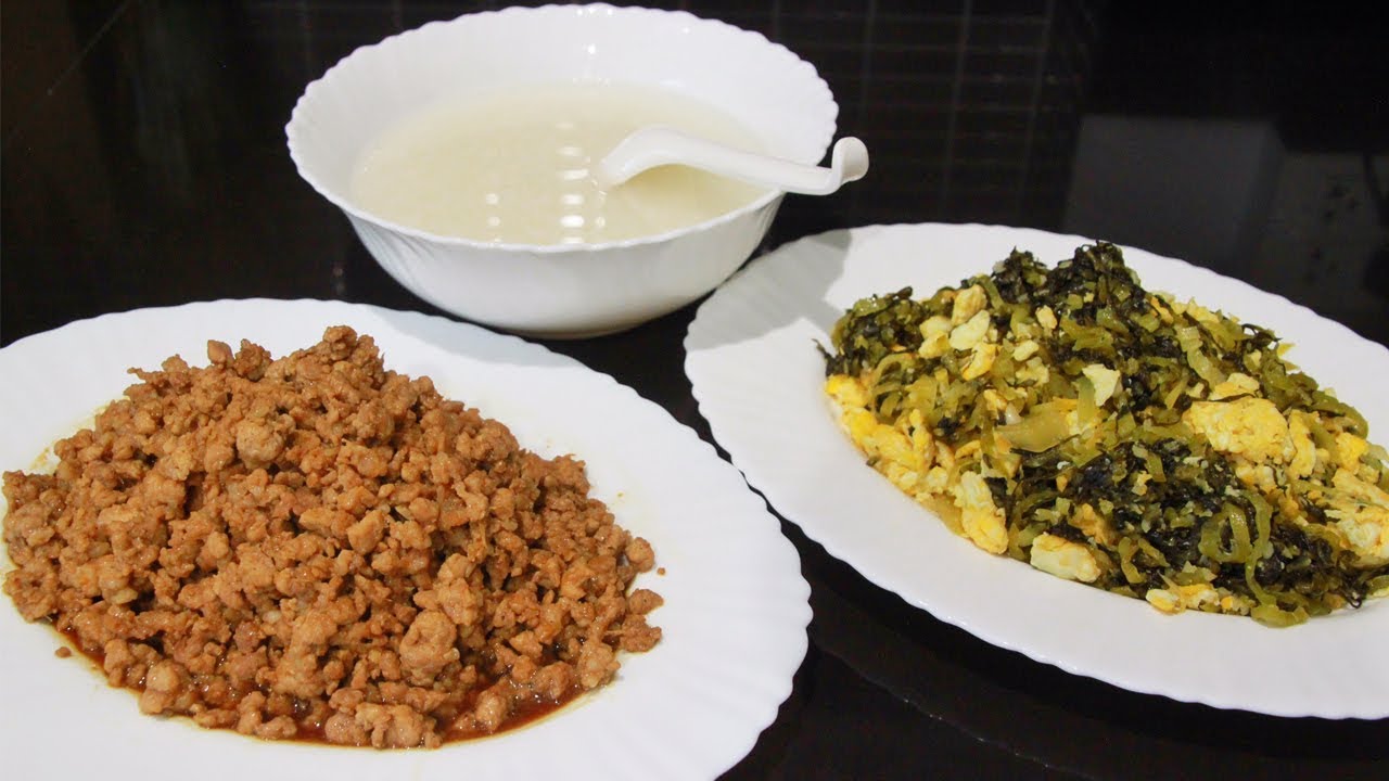 ข้าวต้มกุ๊ยใบเตย หมูผัดซีอิ้ว ผักกาดดองผัดไข่ เมนูง่ายๆ แต่อร่อยมาก | กินได้อร่อยด้วย