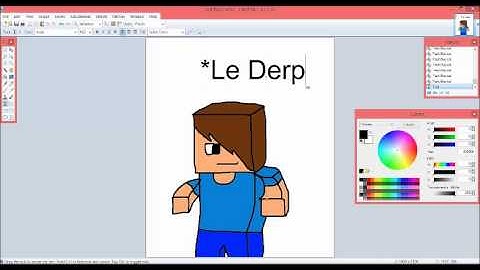 Minecraft Speed art with Paint.net (with mouse)