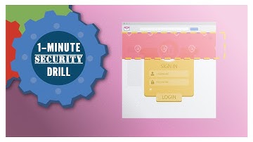 1-Minute Security Drill: Spoofing and Phishing