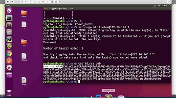 01 Linux基础 57 SSH高级 02 免密码登录设置步骤