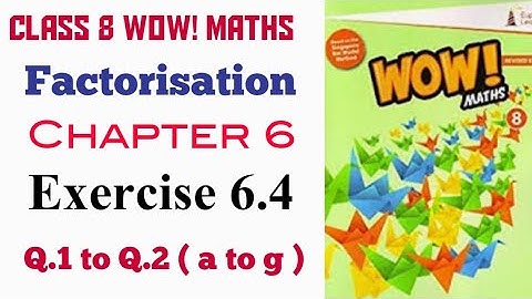 Exercise 6.4 Q.1 to Q.2