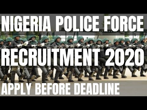 Nigeria Police Force Recruitment 2020 | Nationwide Recruitment