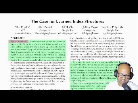 Read a paper: Machine-Learned Indexes