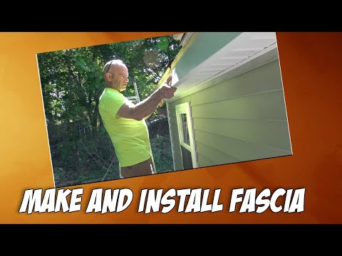How To Make And Install Fascia