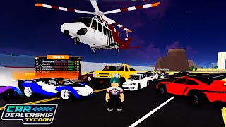 🔴 Grinding Trophi Roblox Car Dealership Tycoon