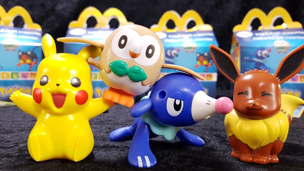 Mc Donalds Pokemon Serie 1 Happy Meal Spielzeug 18 Spielzeug Stars Deutsch Youtube