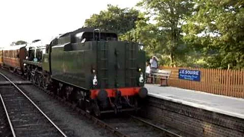 Severn Valley Railway. 34053 'Sir Keith Park', arr...