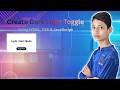 🚀 Amazing Project using HTML CSS &amp; JavaScript | Beginner to Pro