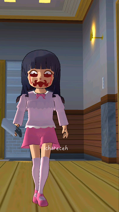 hantu mio di rumah yuta #sakura school simulator