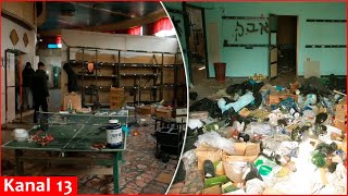 It Looks Like Garbage Dump Clothes Are Tered - Footage From A Russian-Abandoned Base In Syria