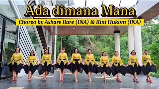 Ada Dimana Mana [Line Dance] Demo by Astri & Arabella LD Class